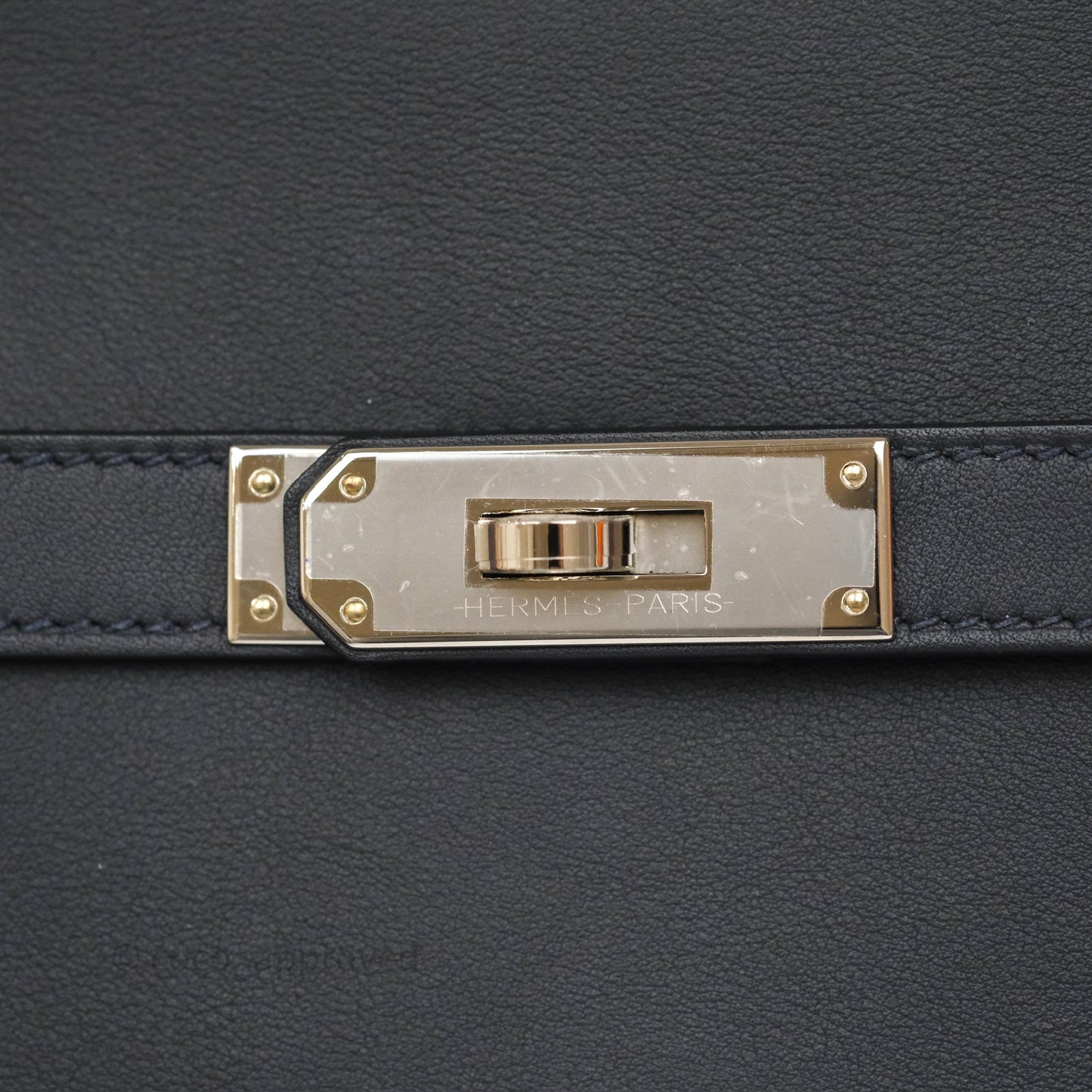 Hermès Mini Jypsiere Caban 3Y Swift Palladium Hardware