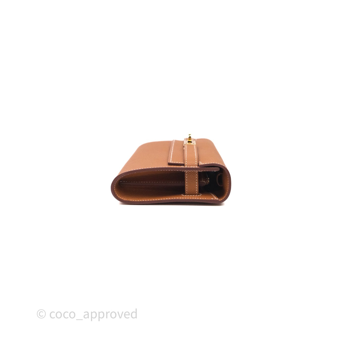 Hermès Kelly To Go Wallet Gold 37 Epsom Gold Hardware