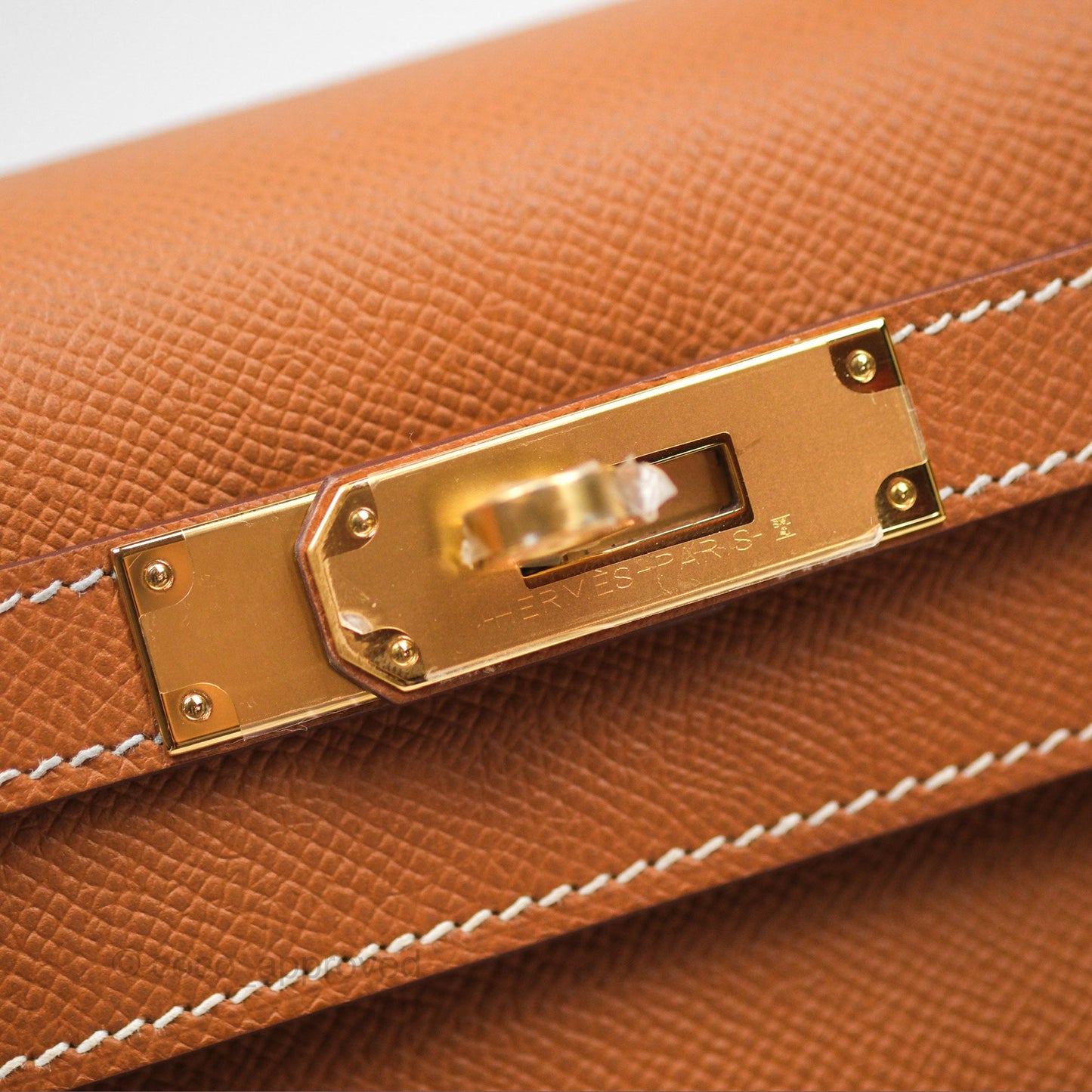 Hermès Kelly Sellier 28 Gold 37 Epsom Gold Hardware