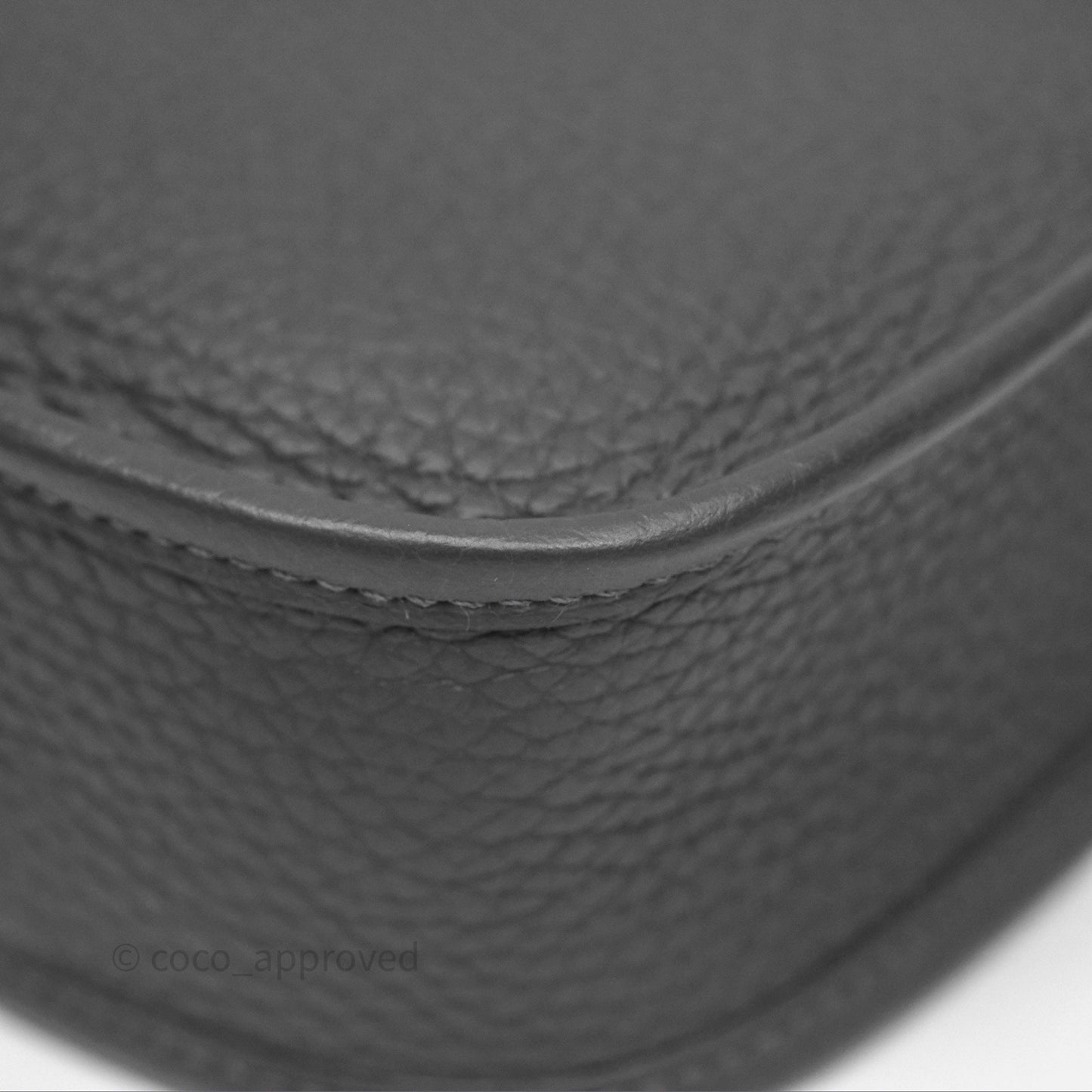 Hermès Mini Evelyne 16 Dark Bronze O0 Clemence Palladium Hardware