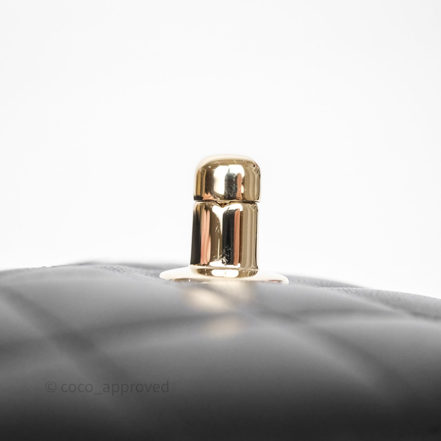 Chanel Small Heart Bag Black Lambskin Gold Hardware