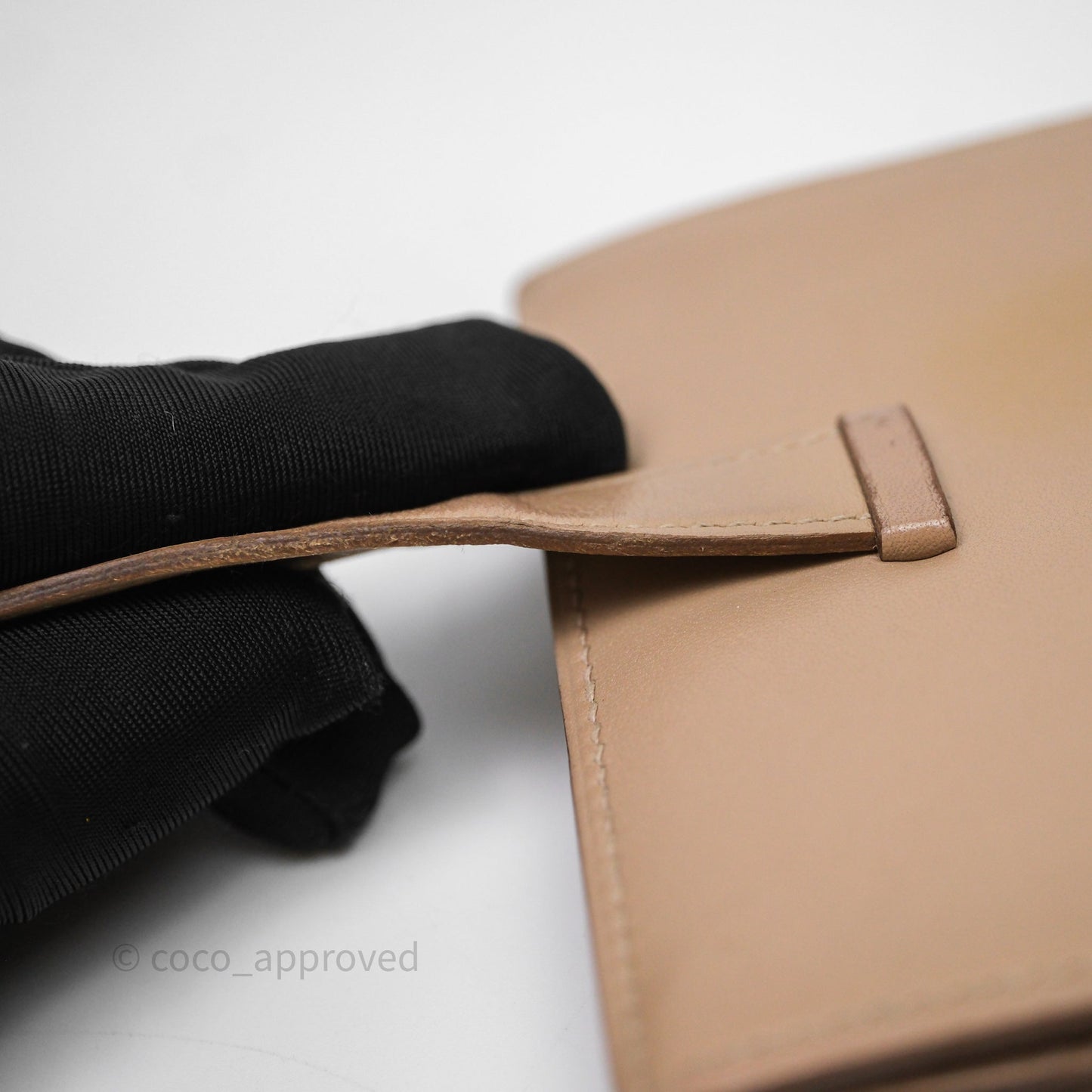 Hermès Bearn Card Holder Taupe 16 Swift Palladium Hardware