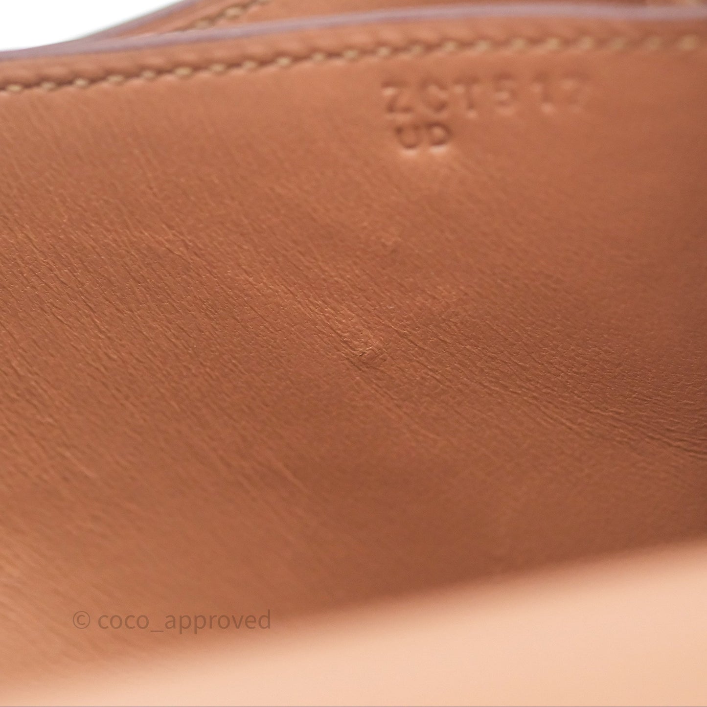 Hermès Constance Mini Quebracho Chevre Gold Hardware