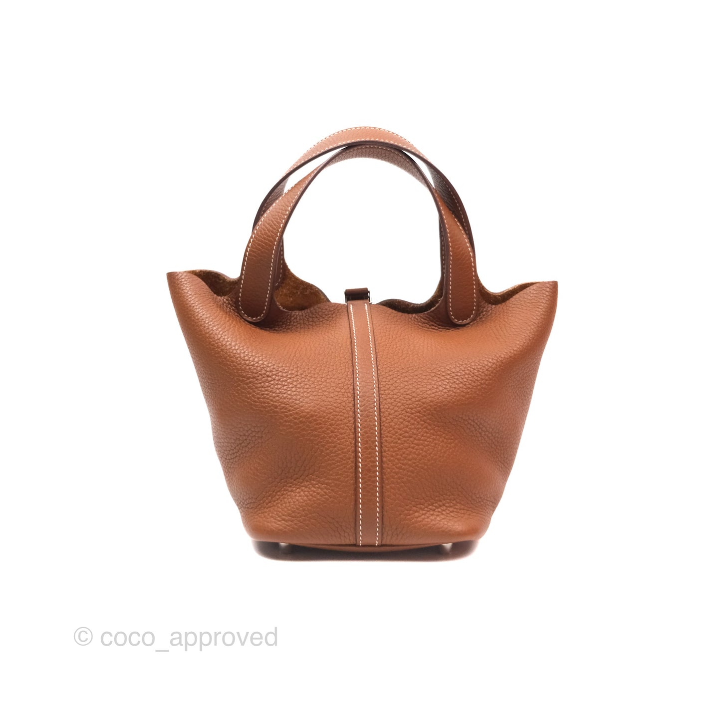 Hermès Picotin 18 Gold 37 Clemence Palladium Hardware