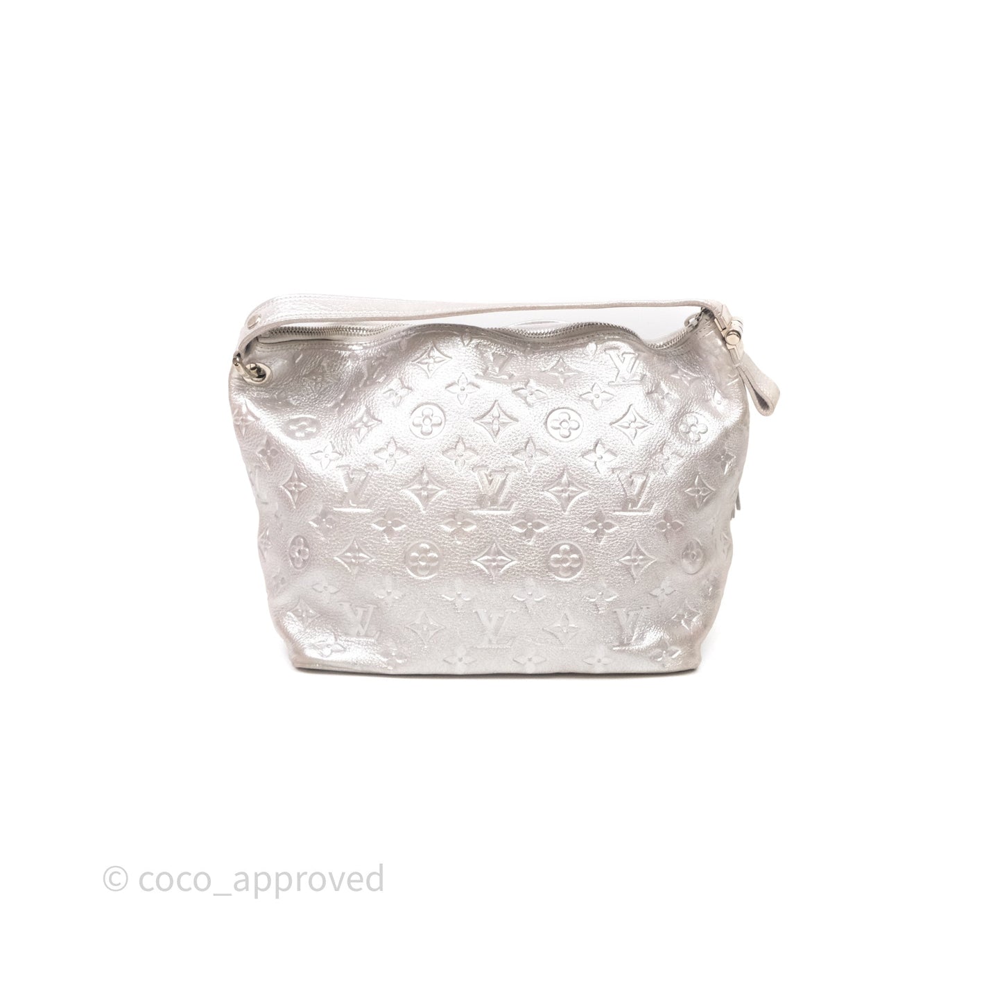 Louis Vuitton Monogram Shimmer Halo Bag Silver