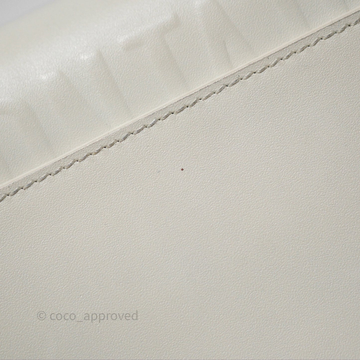Christian Dior Bobby East-West Bag Calfskin White