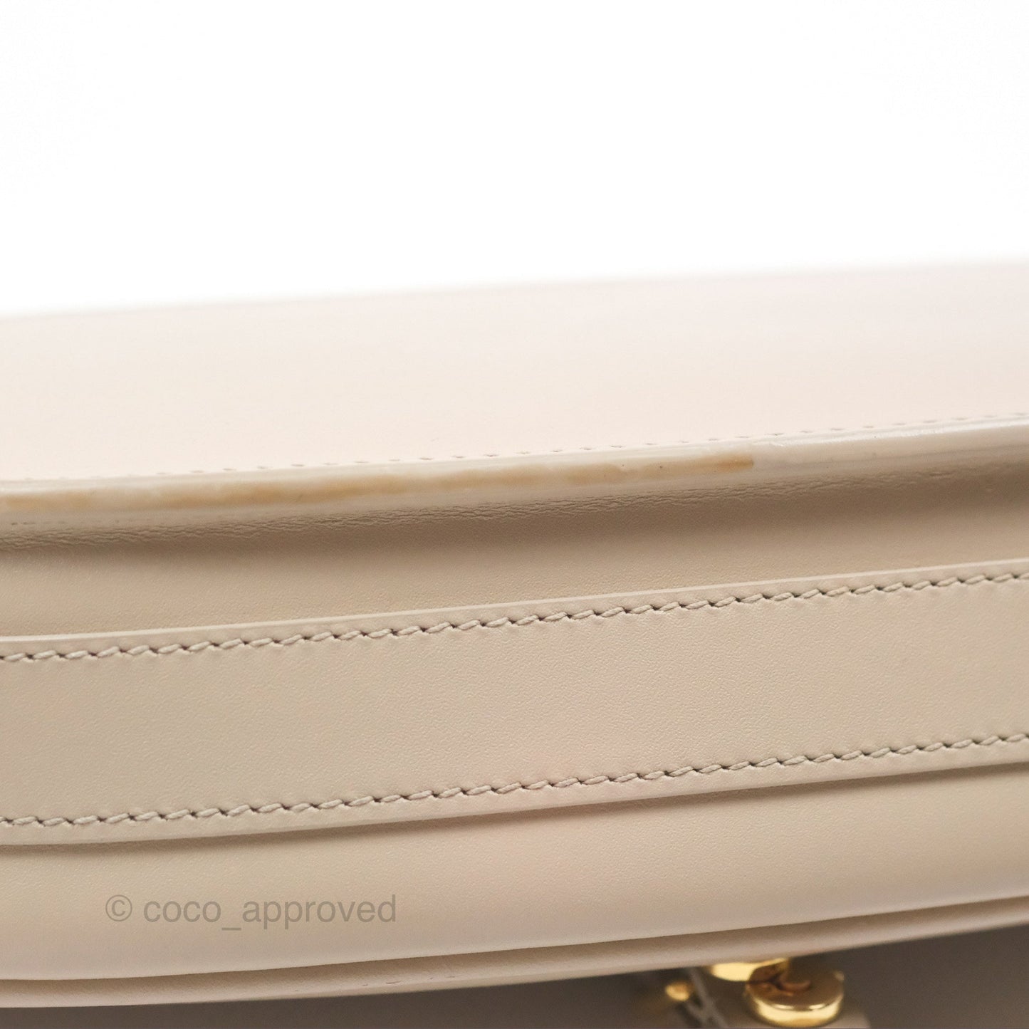 Christian Dior Bobby East-West Bag Calfskin Beige