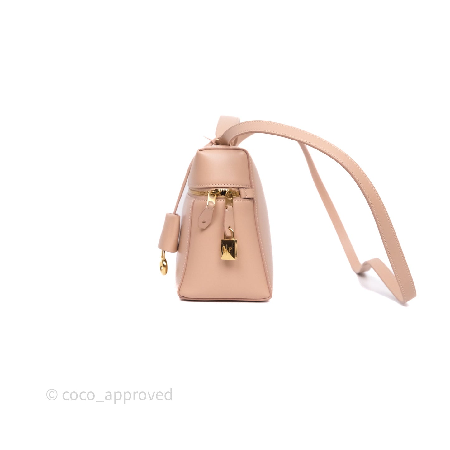 Loro Piana Extra Bag L27 Dark Pink Gold Hardware