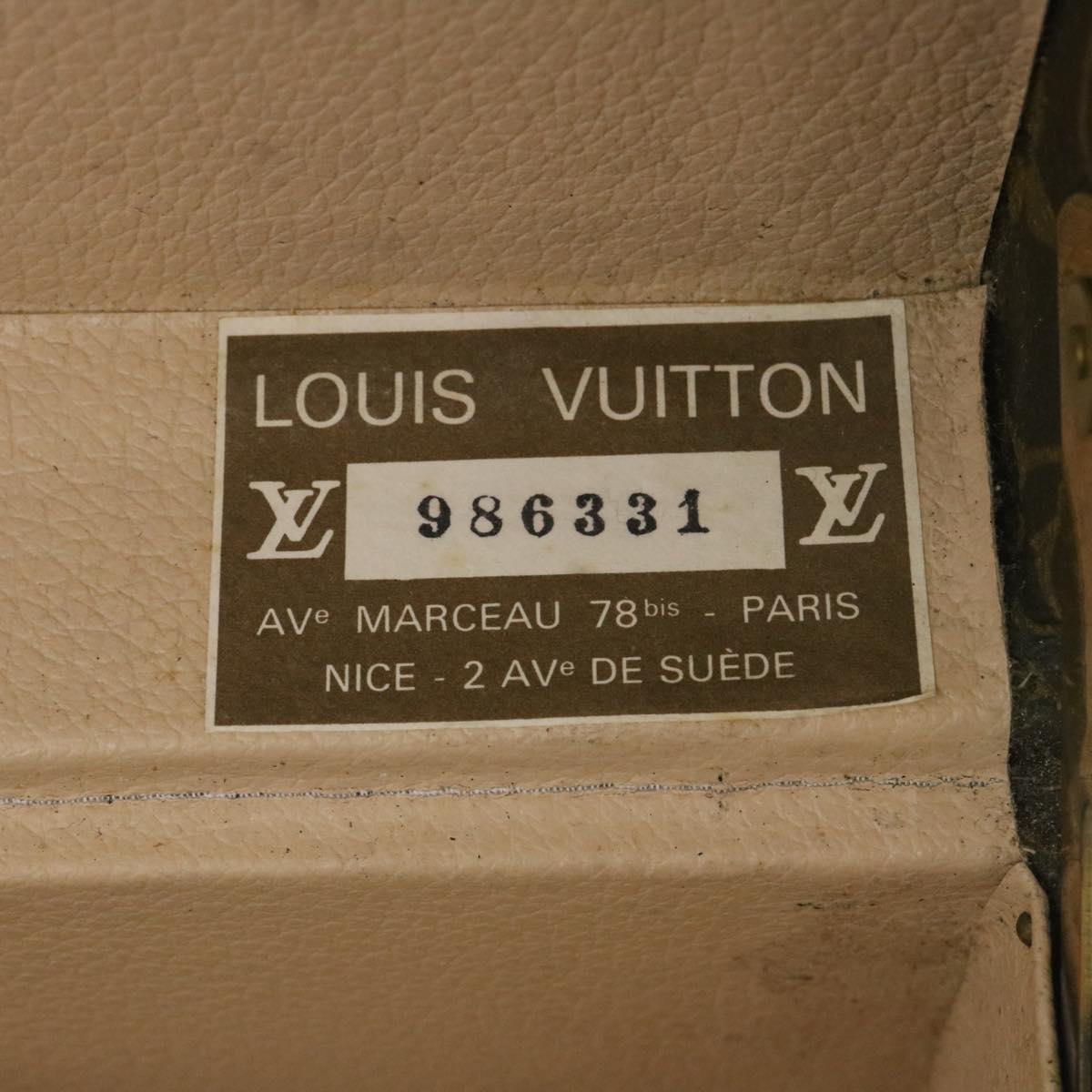Louis Vuitton Cotteville  Canvas Travel Bag ()