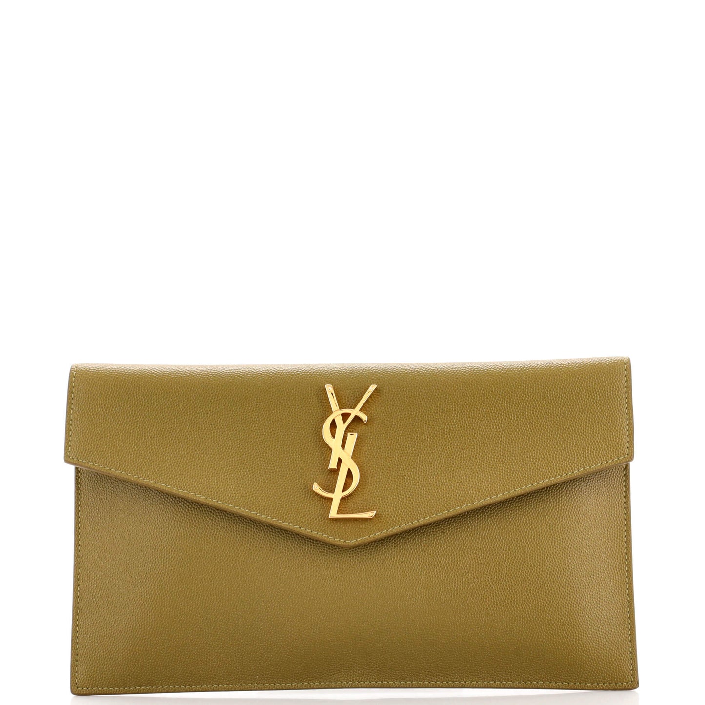 Luxury Saint Laurent Uptown Pouch Leather