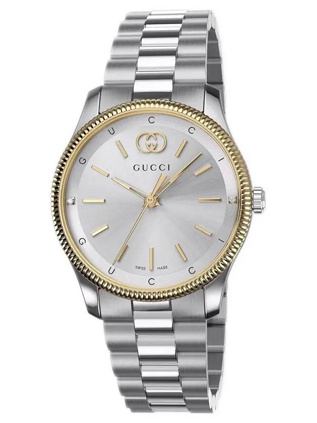 Luxury Gucci Trending 2025 G Timeless Slim Watch Silver