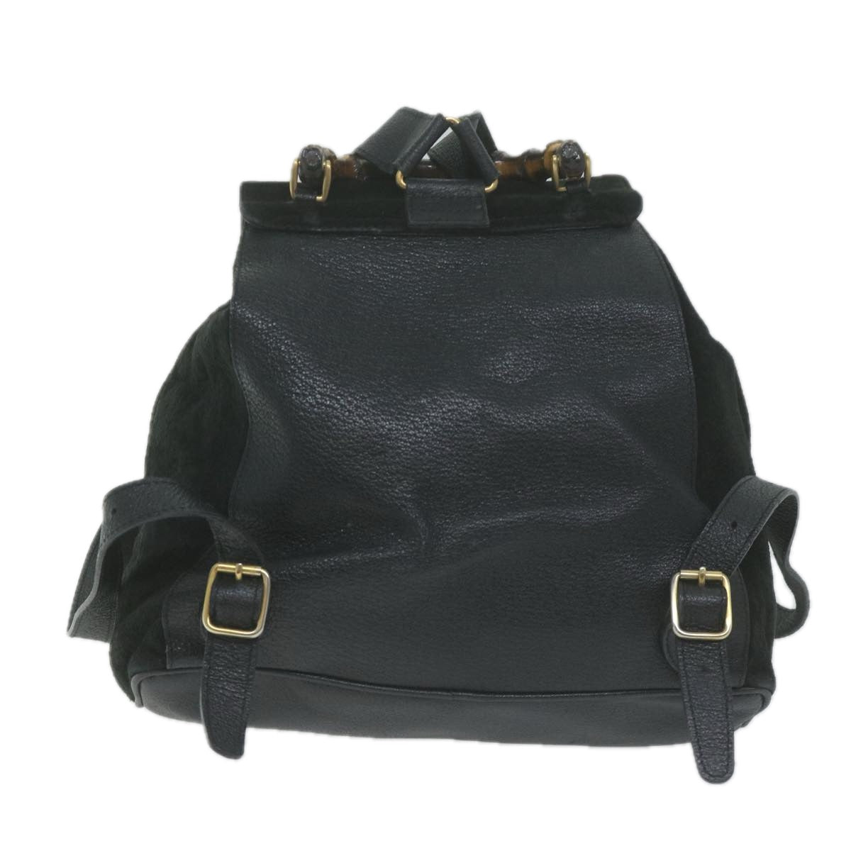 GUCCI Bamboo Backpack Suede Black 003 0016 0  66025