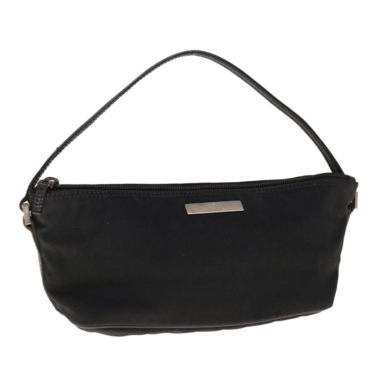 GUCCI Accessory Pouch Canvas Black 039 1103  66028