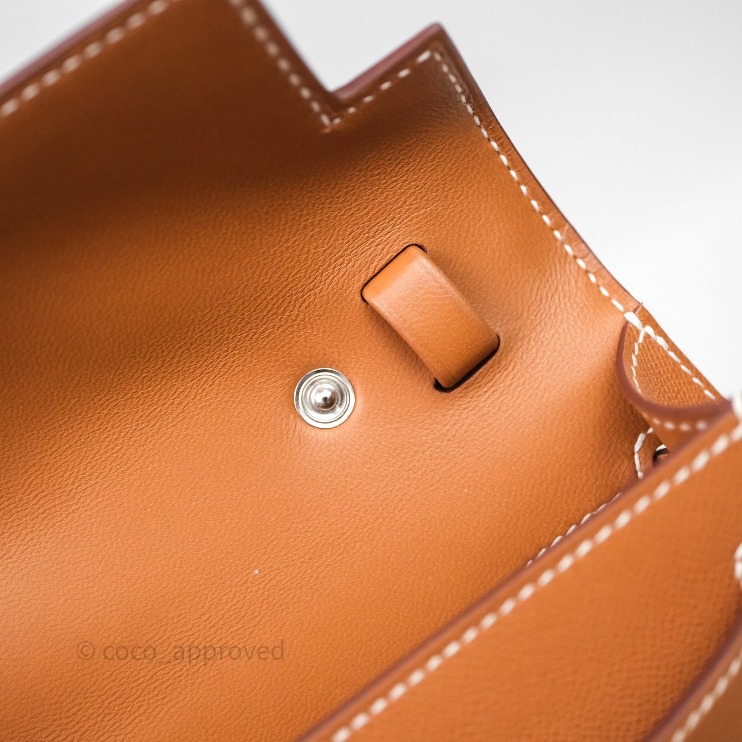 Hermes Kelly Elan Gold Madame Palladium Hardware