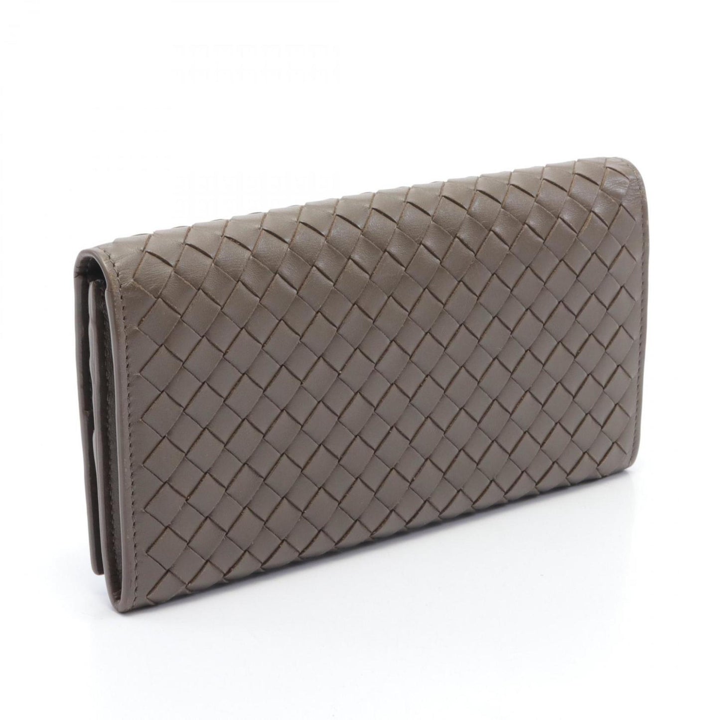 Luxury Bottega Veneta  Leather Long Wallet (Bi-Fold) ()