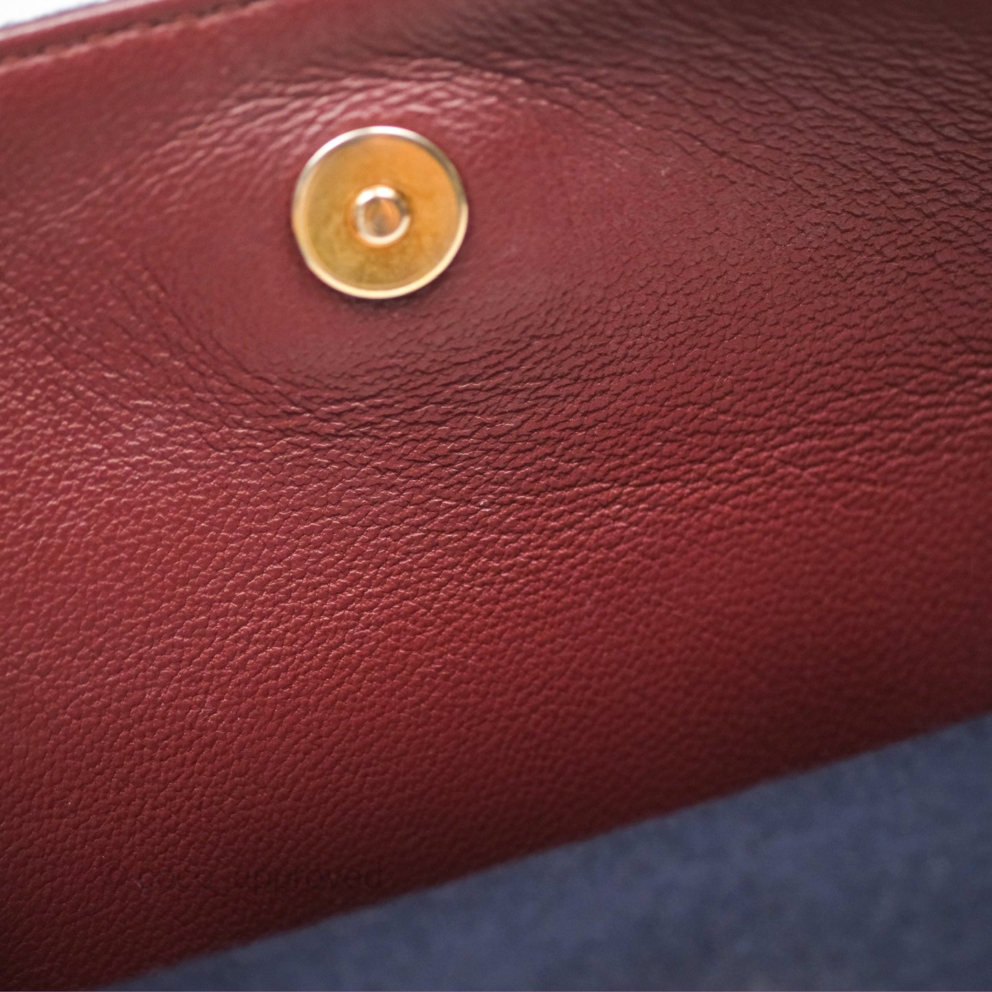 Chanel Paris Hamburg Charms Bucket Bag Navy Wool Lambskin