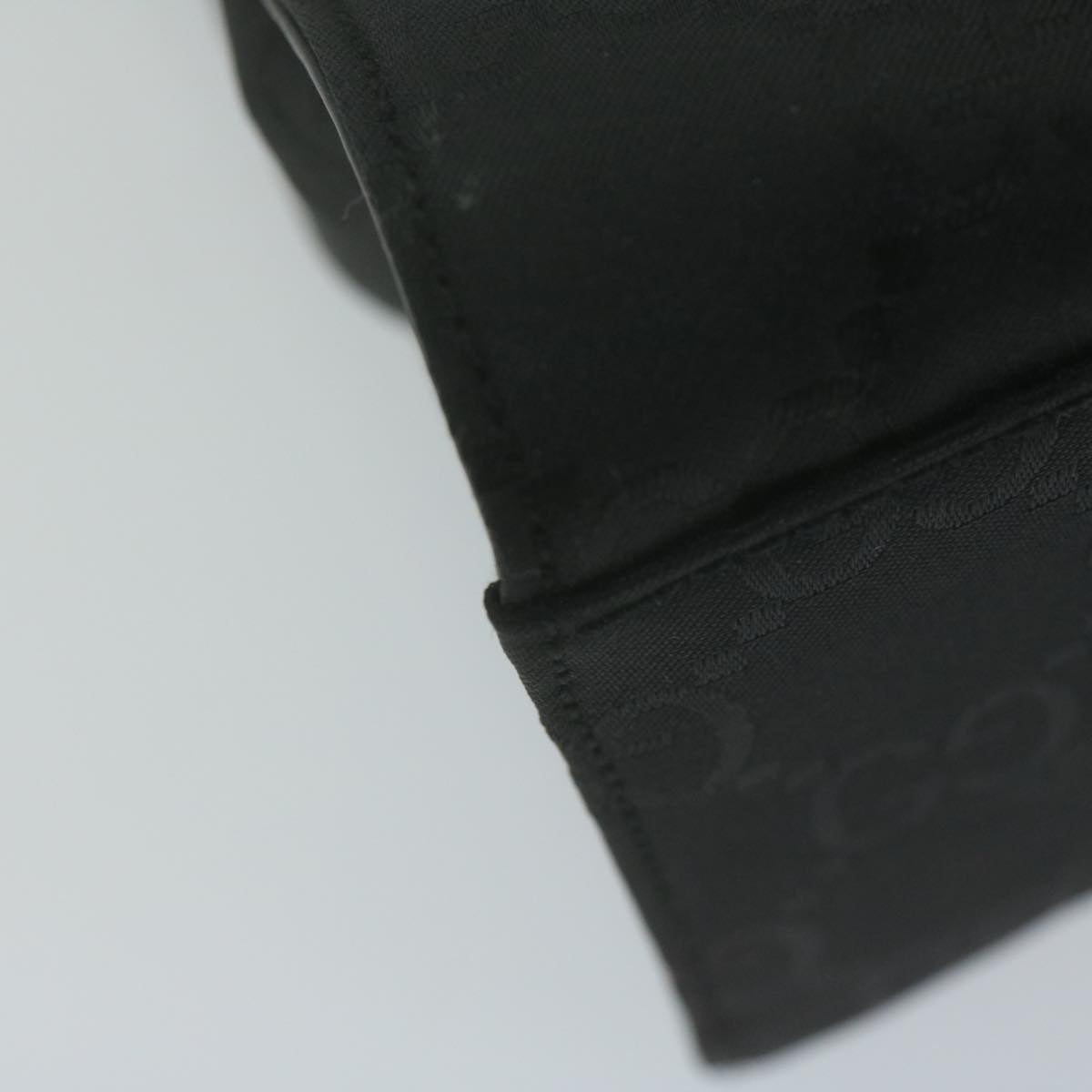GUCCI Bamboo GG Canvas Hand Bag Black 002 1016  66078