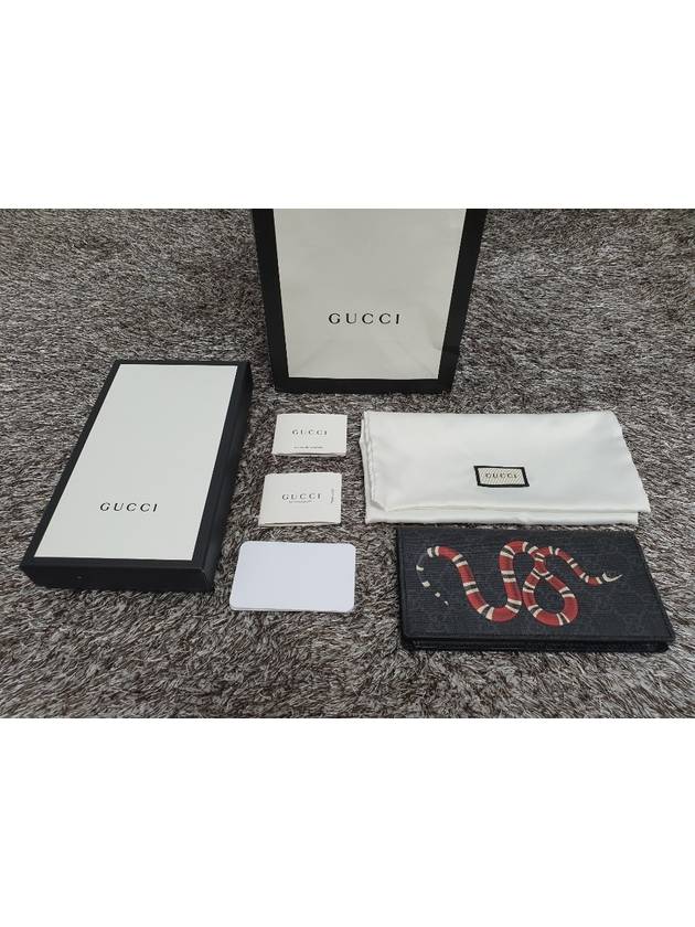 Luxury Gucci Trending 2025 Snake long wallet