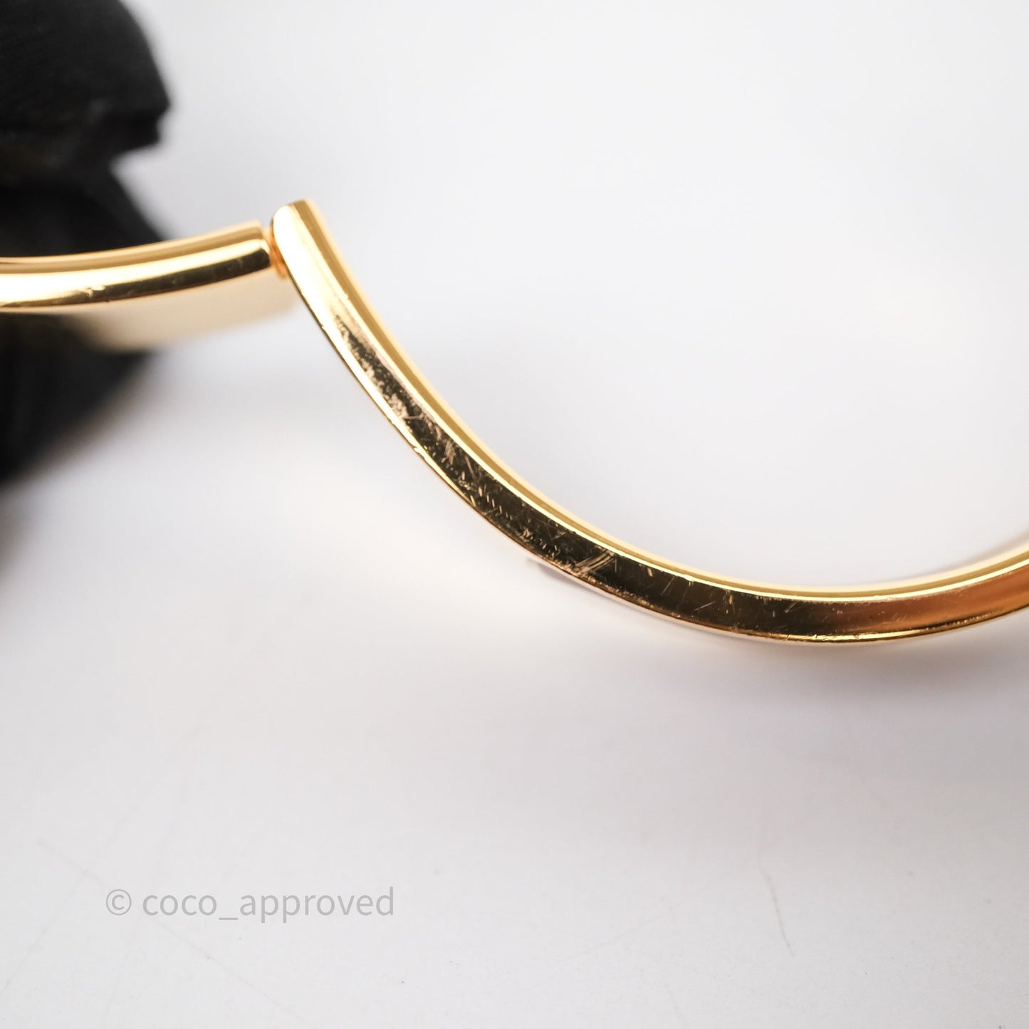 Hermès Clic H Bracelet Marron Glace Gold Hardware