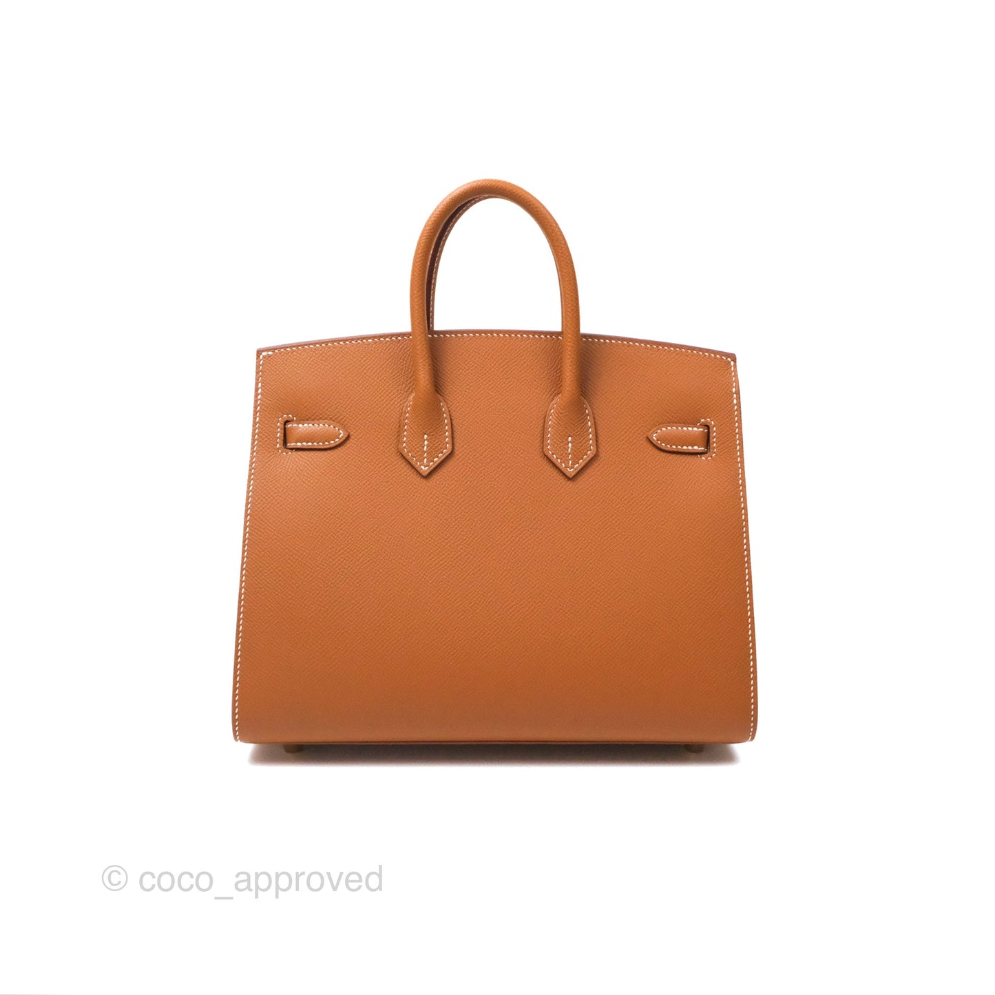 Hermes Birkin 25 Sellier Gold Epsom Gold Hardware