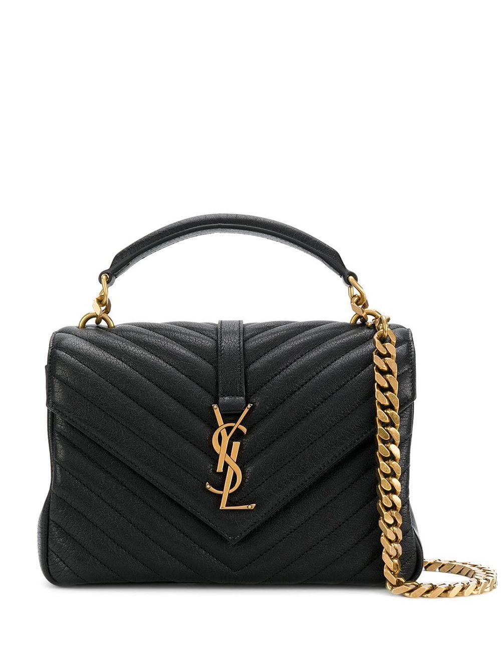 Luxury Saint Laurent Women's College Medium Bag in Black | 600279BRM07
