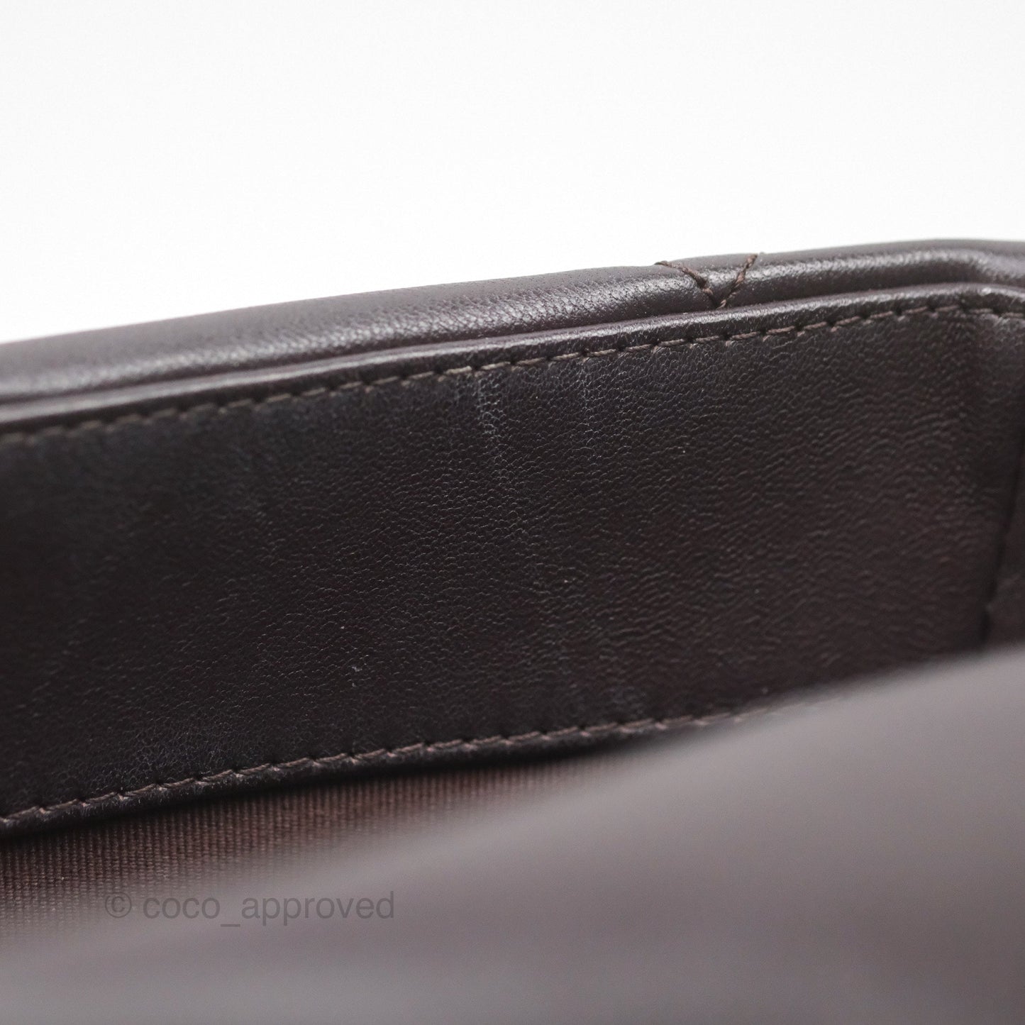 Chanel 19 Medium Dark Brown Mixed Hardware