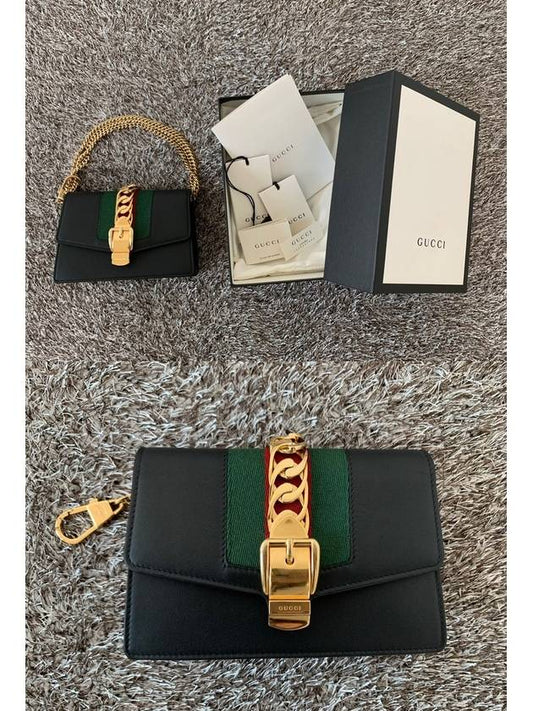 Luxury Gucci Trending 2025 19 Chain Gold Mini Sylvie Bag