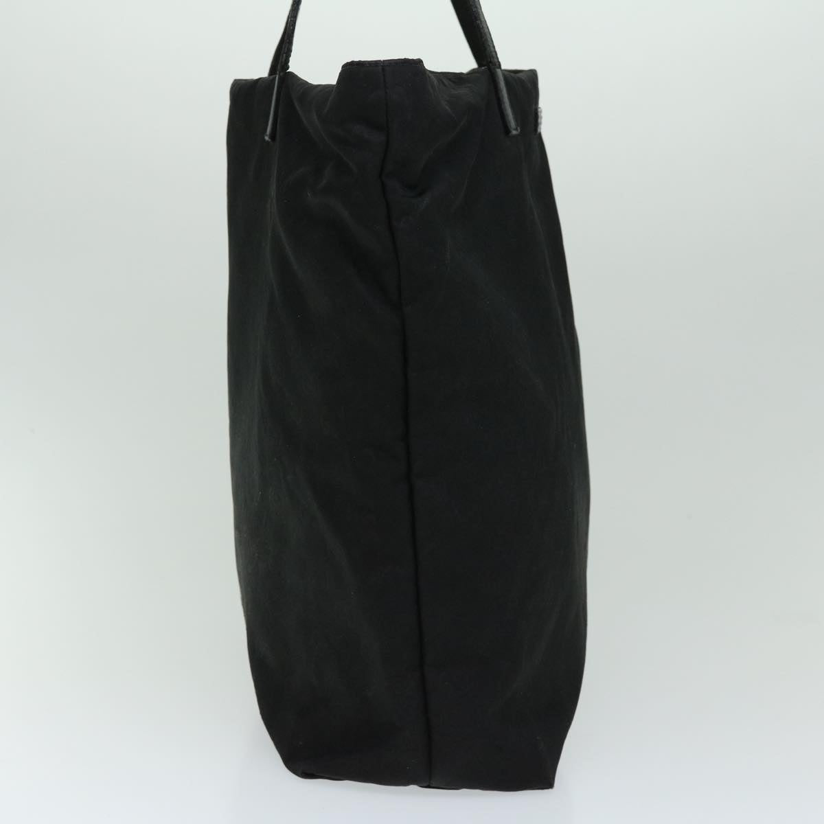 GUCCI GG Canvas Tote Bag Nylon Black  66233