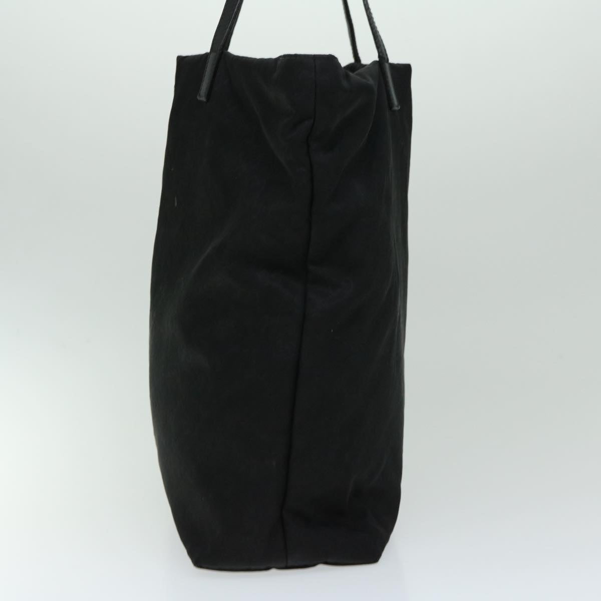 GUCCI GG Canvas Tote Bag Nylon Black  66233