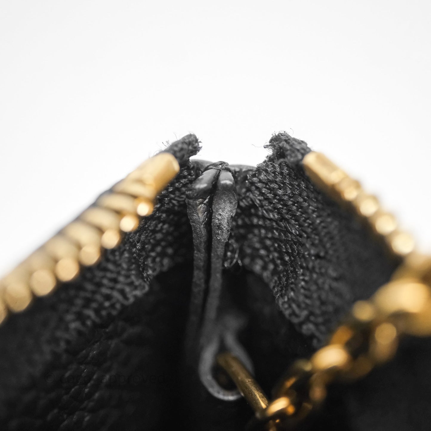 Louis Vuitton Key Pouch Black Monogram Canvas