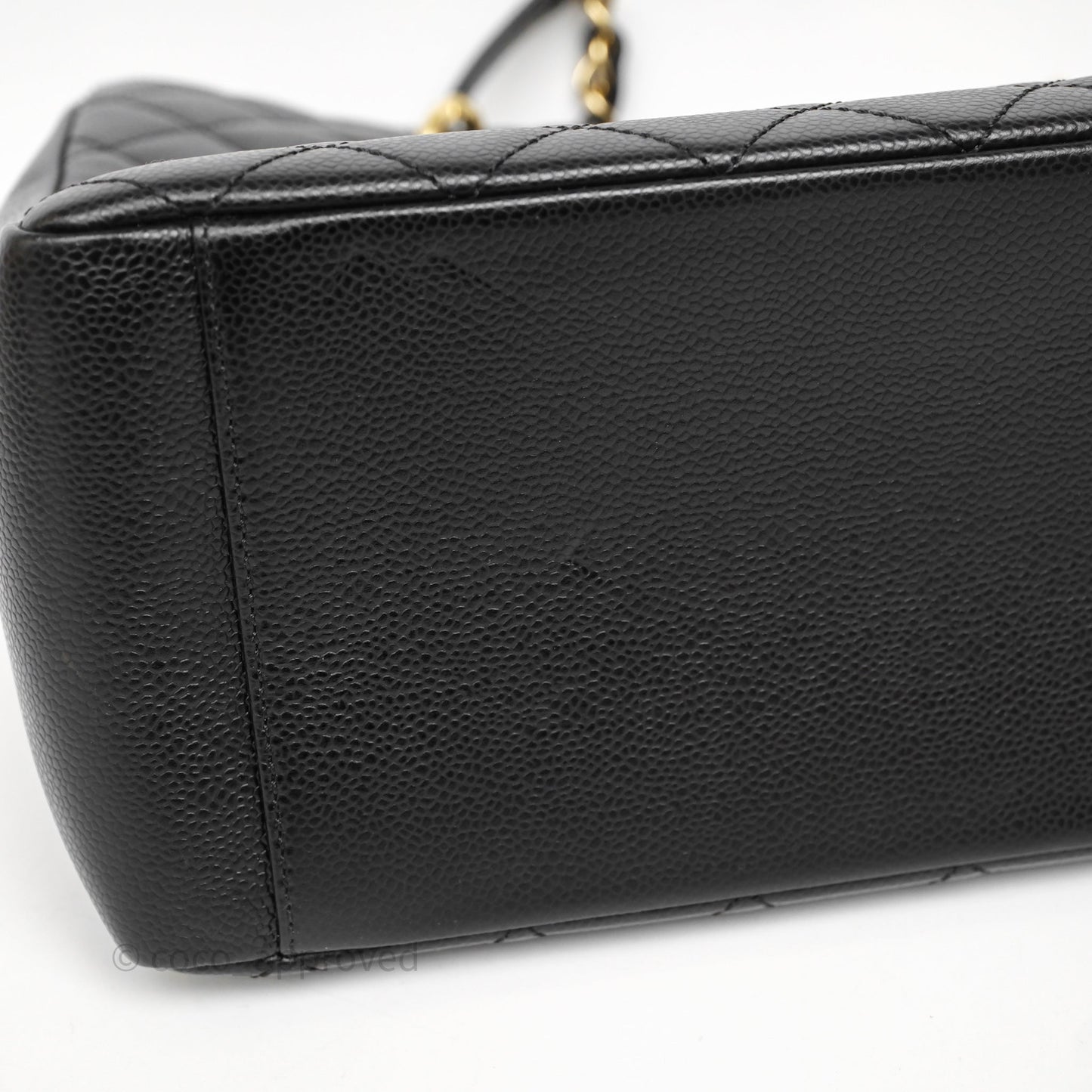 Chanel GST Black Caviar Gold Hardware