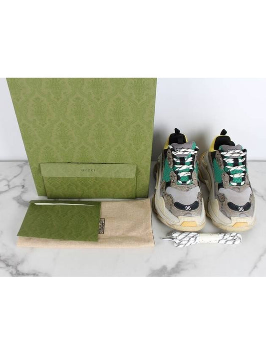 Luxury Gucci Trending 2025 Balenciaga Triple S Hacker Sneakers 36 230