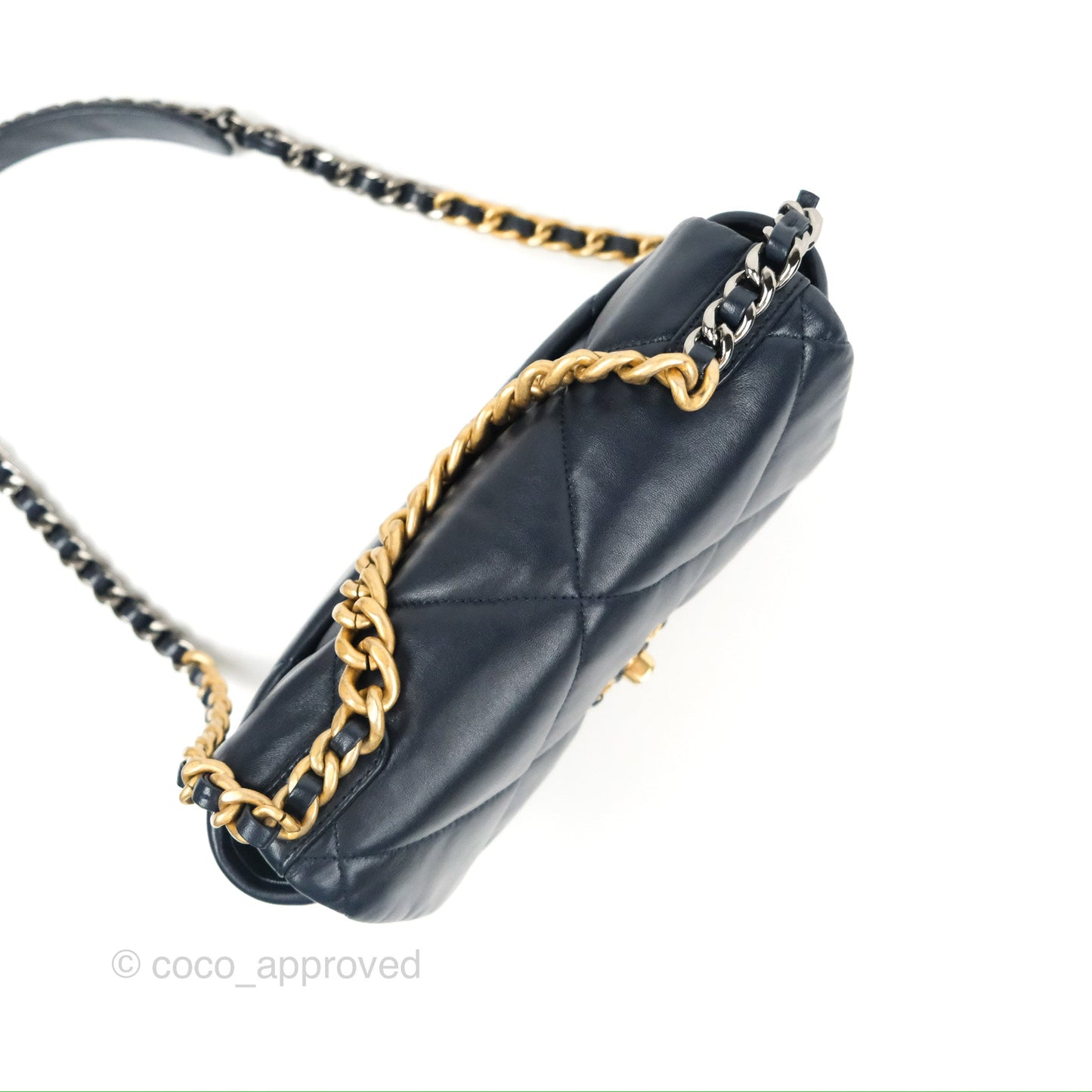 Chanel 19 Small Navy Mixed Hardware