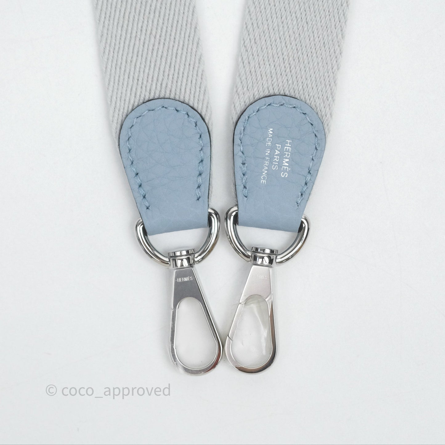 Hermès Mini Evelyne 16 Amazone Bleu Lin Taurillon Clemence Palladium Hardware
