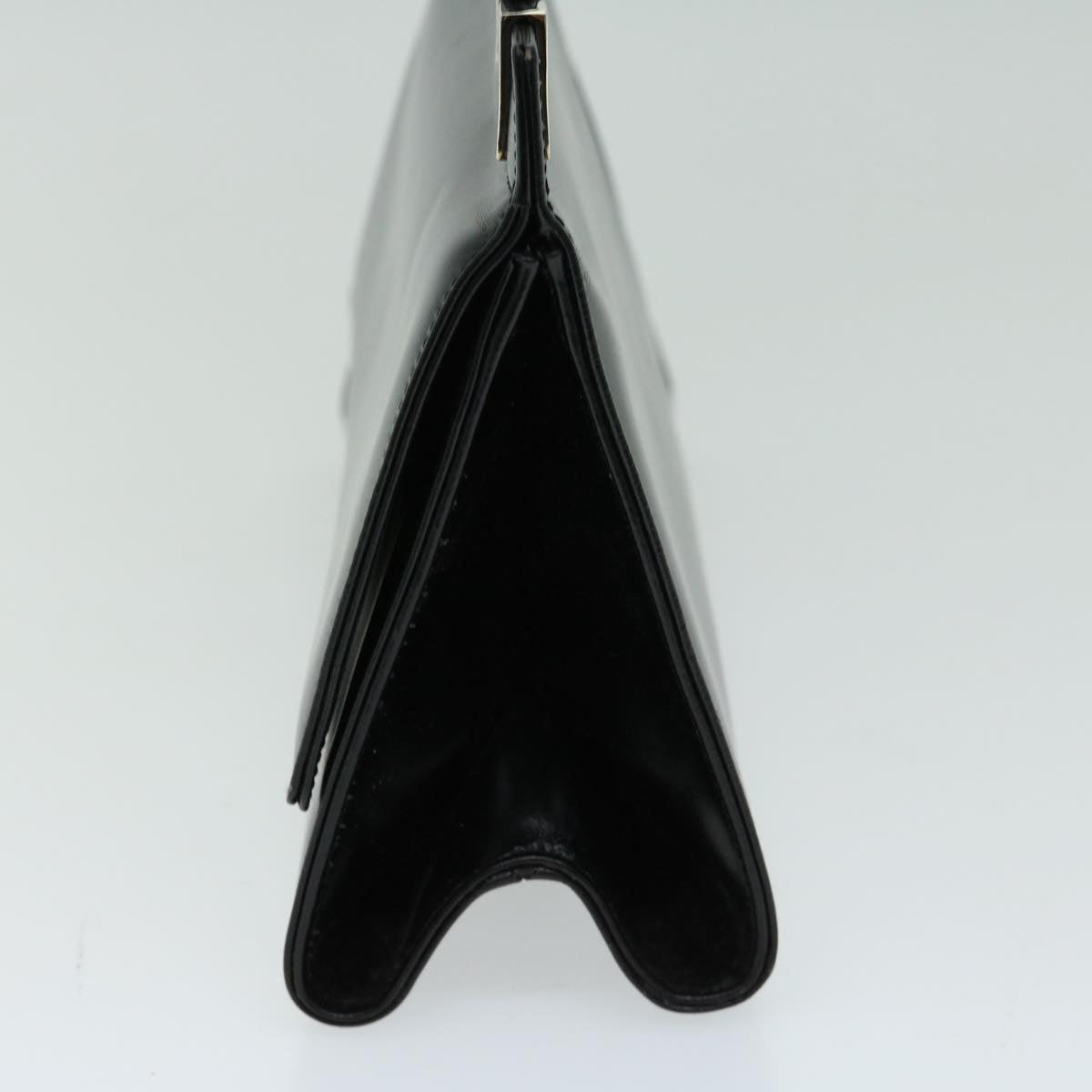 GUCCI Shoulder Bag Patent leather Black  66351