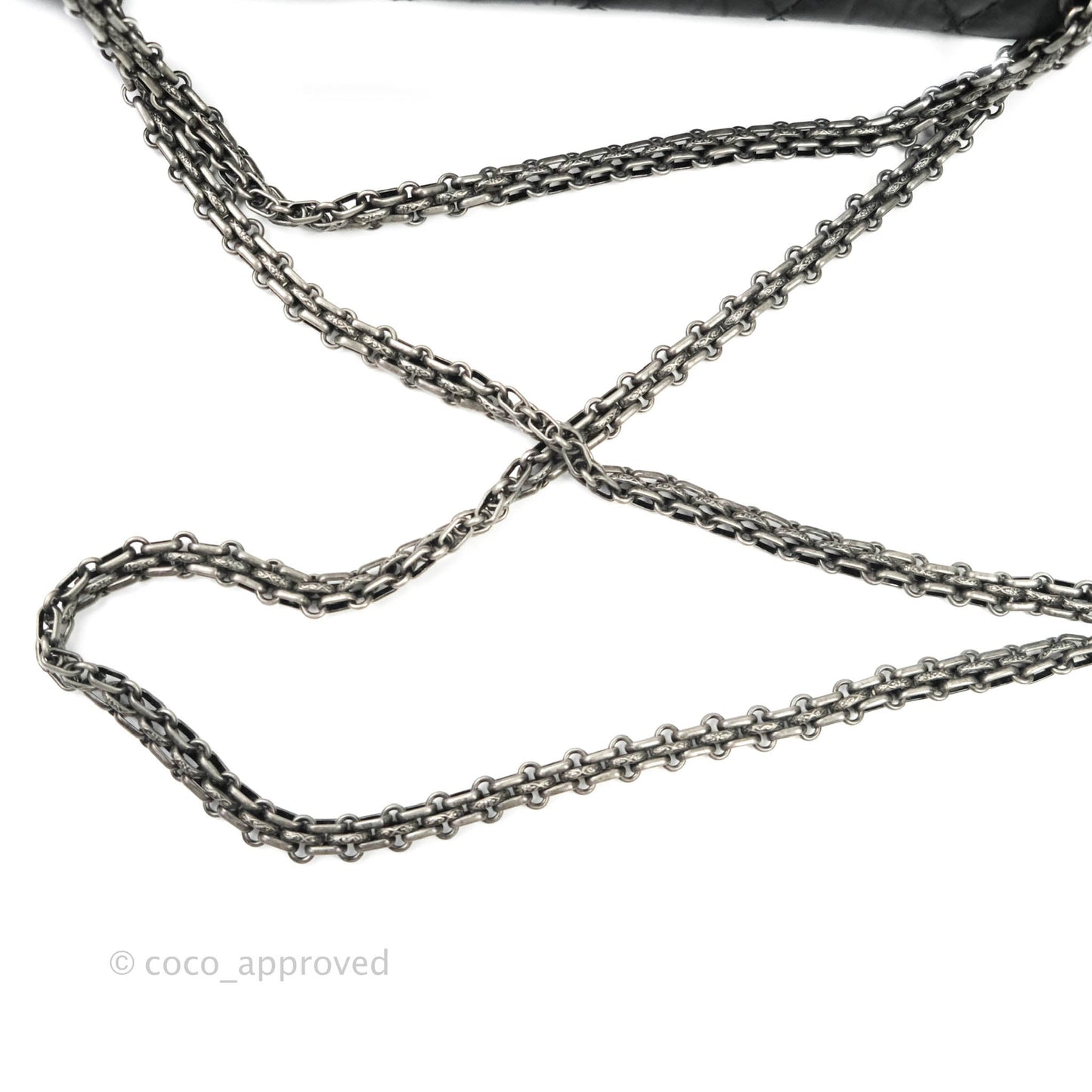 Chanel Reissue Quilted Aged Calfskin Black Aged Ruthenium Hardware 227