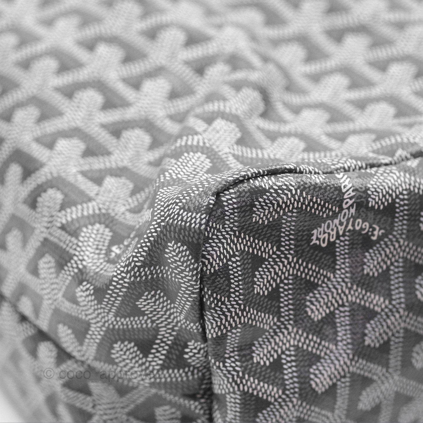 Goyard Bohème Hobo Bag Grey Goyardine Canvas