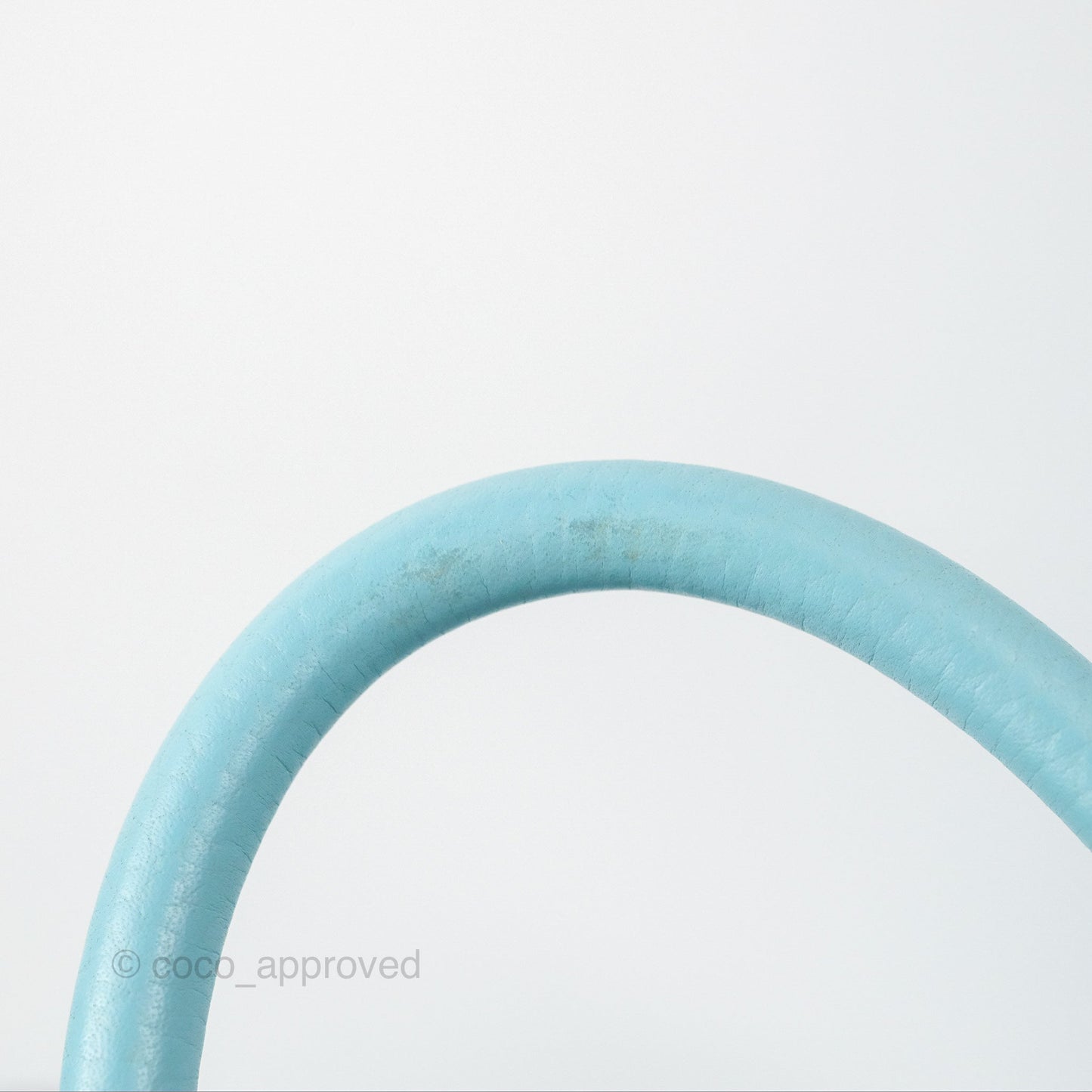 Hermès Lindy 30 Bleu Atoll Clemence Palladium Hardware