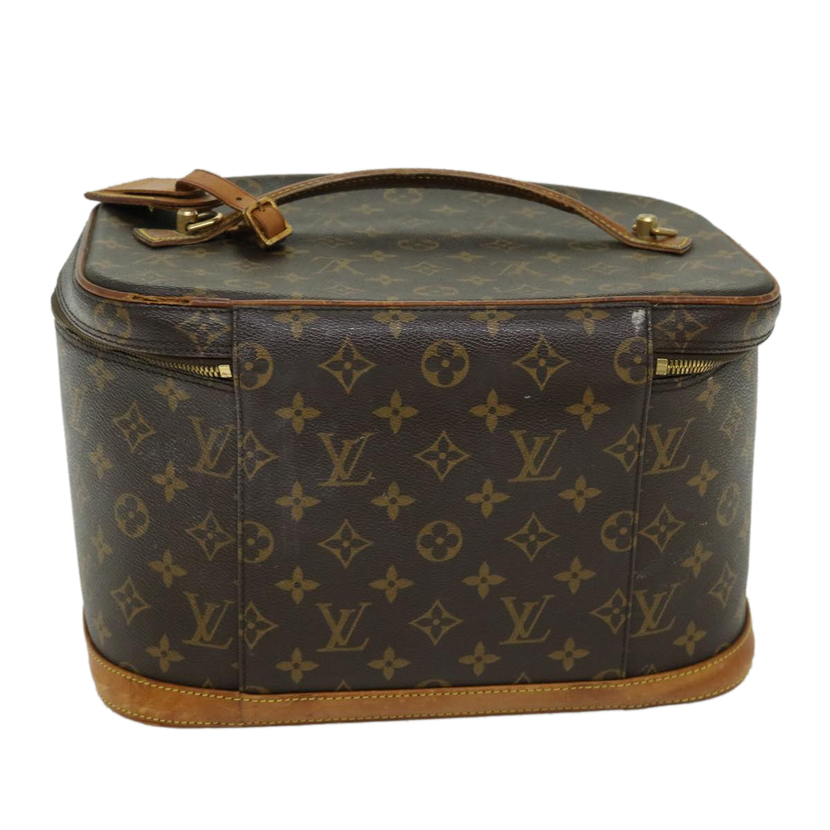 LOUIS VUITTON Monogram Nice Hand Bag 2way M47280 LV 66485