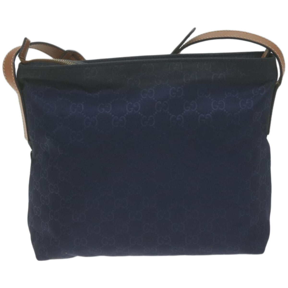 GUCCI GG Canvas Shoulder Bag Navy 314529  66496