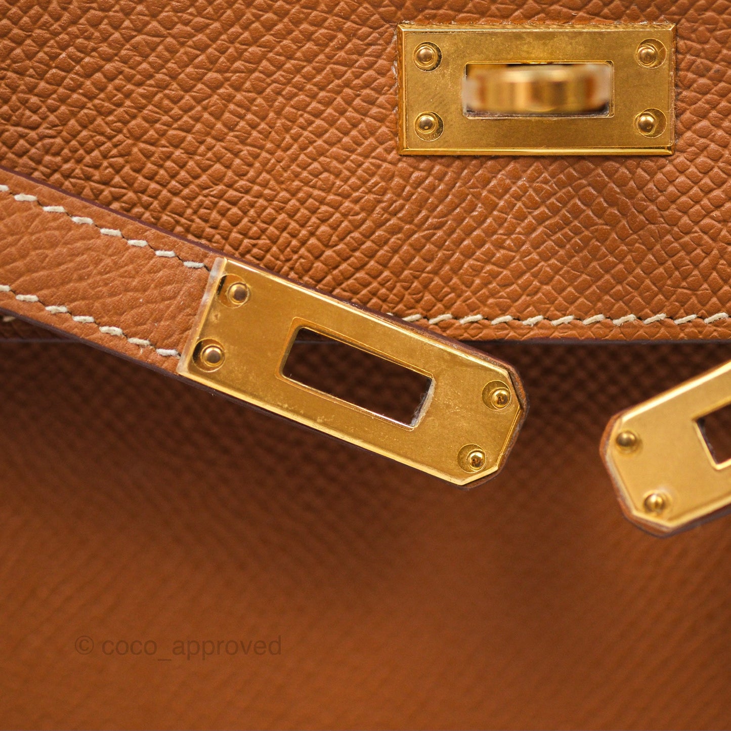 Hermès Kelly 25 Sellier Gold 37 Epsom Gold Hardware