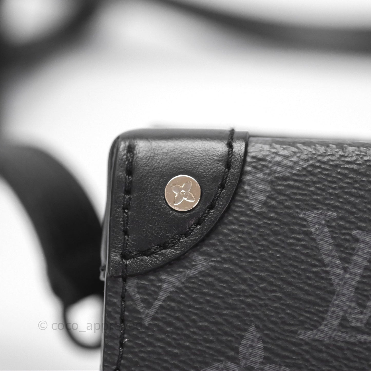 Louis Vuitton Steamer Wearable Wallet Monogram Eclipse Canvas