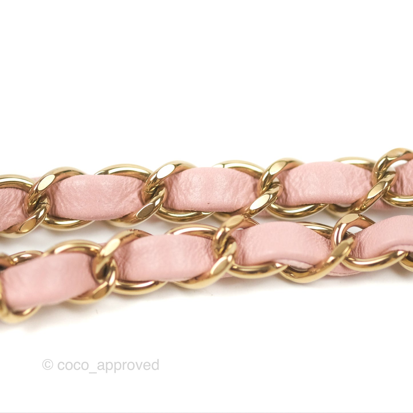 Chanel Quilted Mini Square Flap Pink Lambskin Gold Hardware