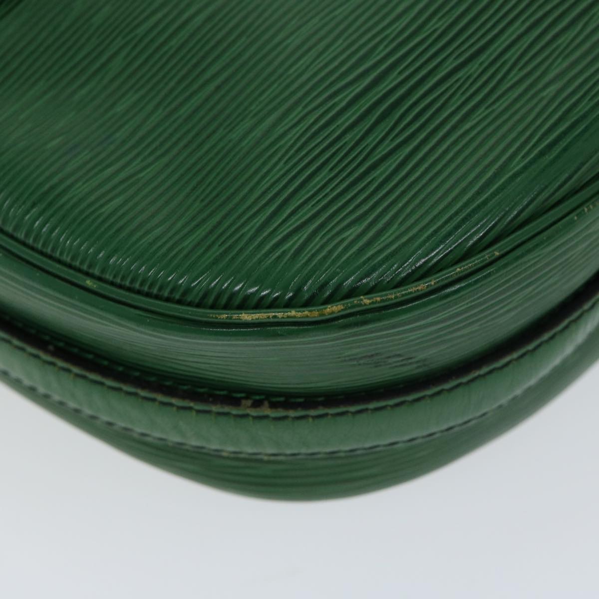 LOUIS VUITTON Epi Jeune Fille MM Shoulder Bag Green M52154 LV 66524