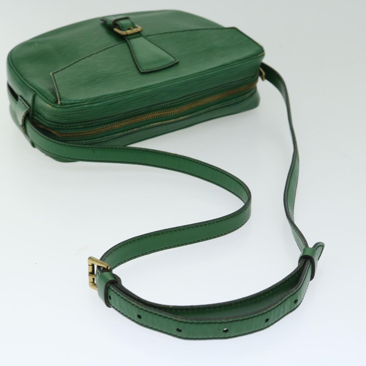 LOUIS VUITTON Epi Jeune Fille MM Shoulder Bag Green M52154 LV 66524