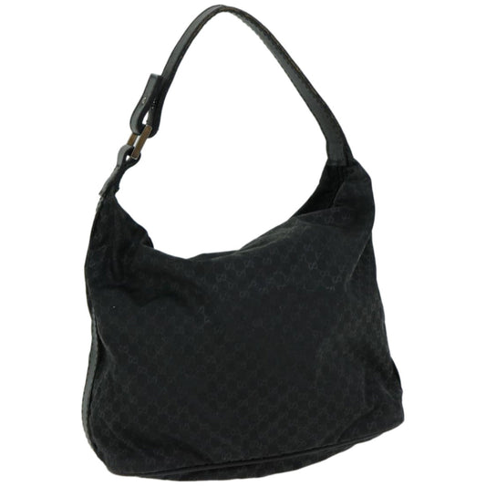 GUCCI GG Canvas Hand Bag Black 039 1147  66541