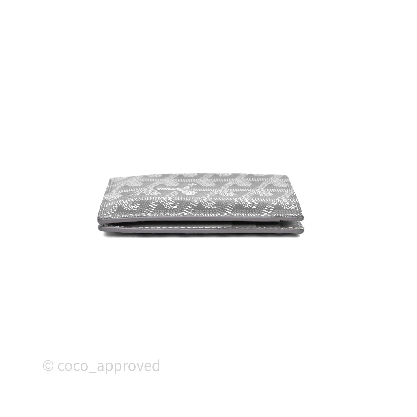 Goyard Saint Pierre Card Wallet Grey Goyardine