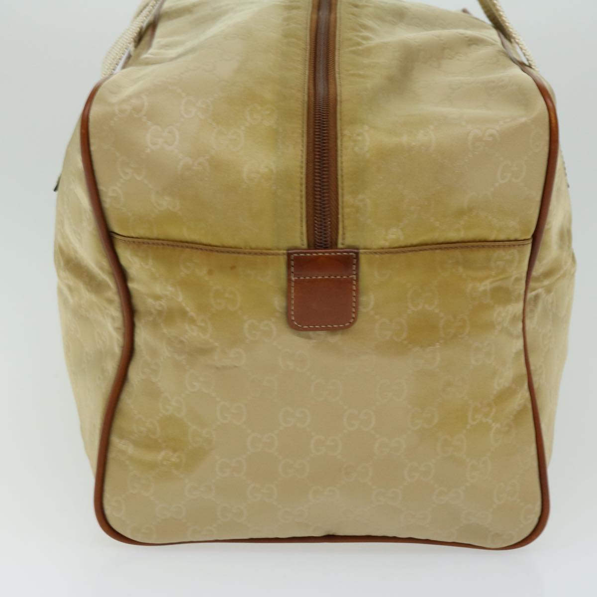 GUCCI GG Canvas Boston Bag Beige 153240  66606