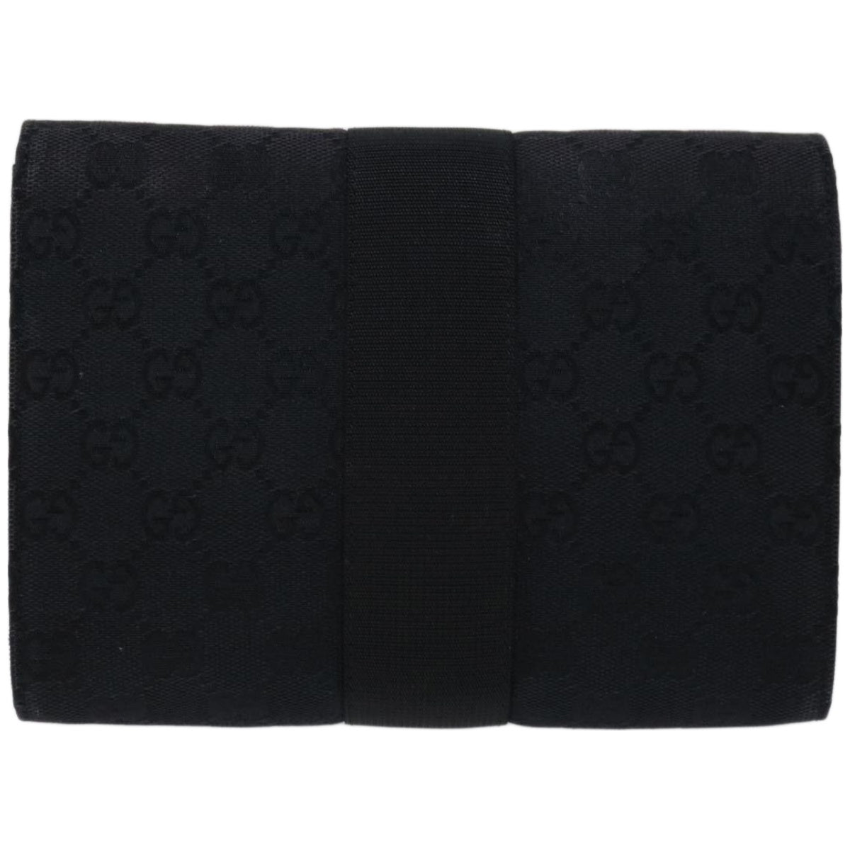 GUCCI GG Canvas Clutch Bag Black 0390992  66614