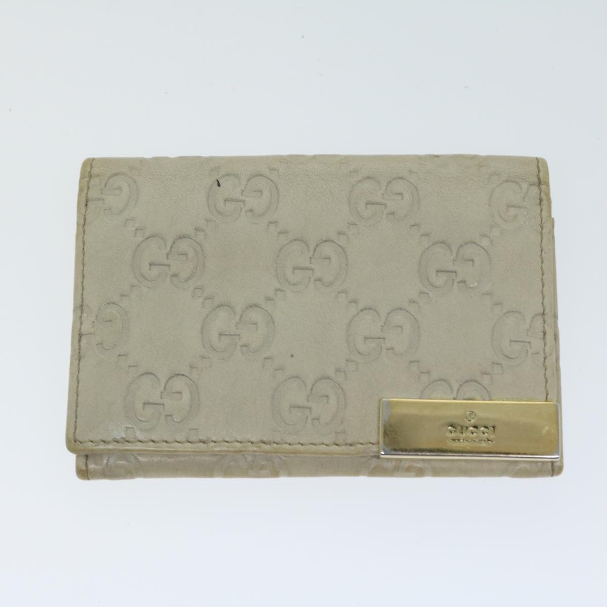 GUCCI Guccissima Day Planner Cover Card Case 2Set Beige Pink  66632